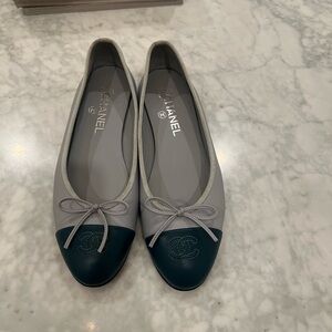 Chanel ballerina flats size 39.5